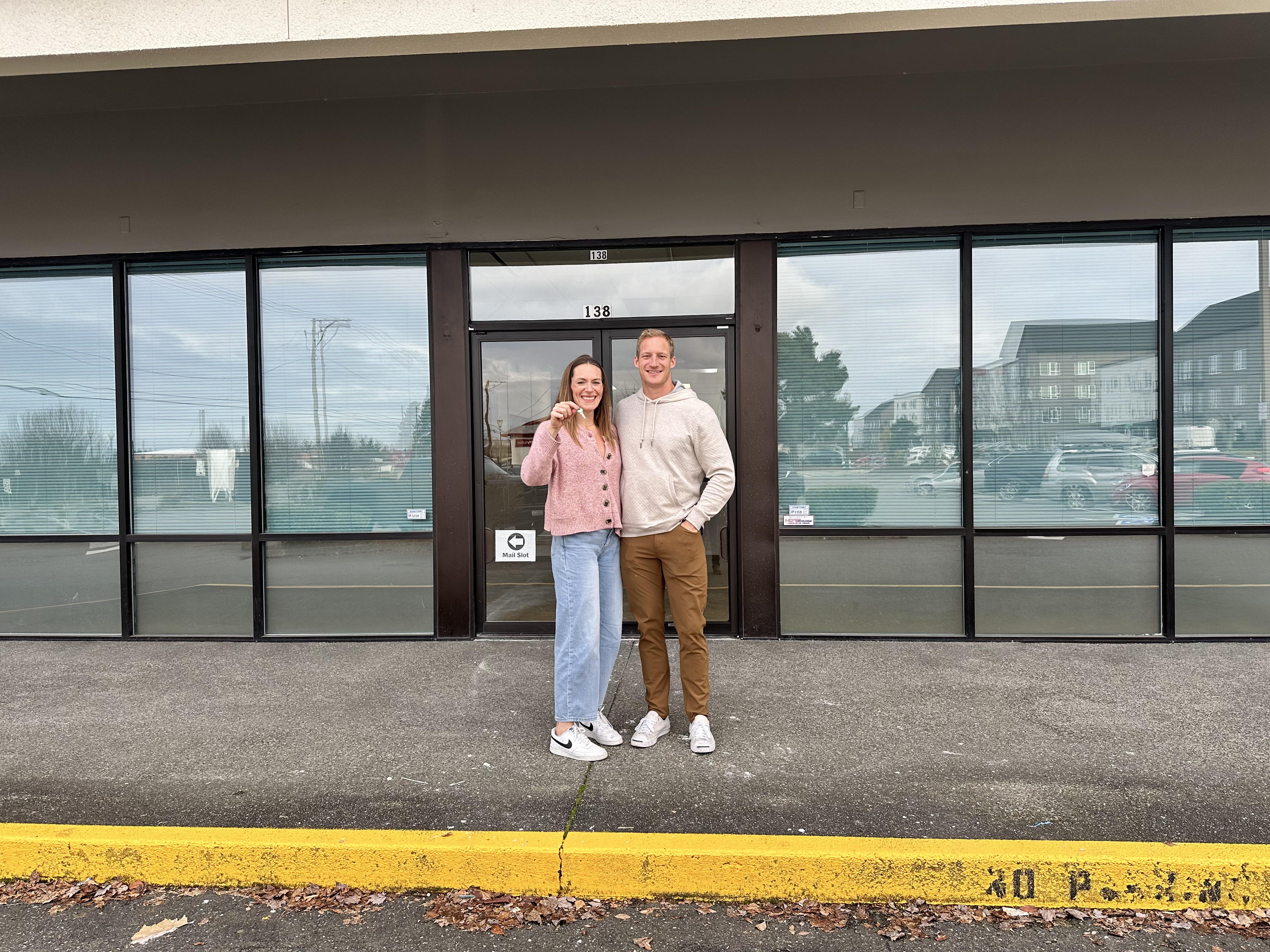 Ritual Studio founders outside the University Place studio